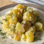 Lemon Dill Potato Salad – Vegan and Mayo Free