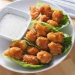 Crunchy Buffalo Cauliflower Wings