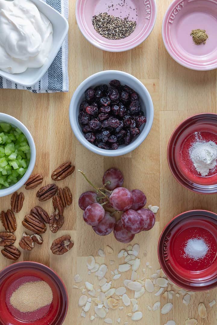 Ingredients that can be used for making Chicken Salad Chick copycat recipes
