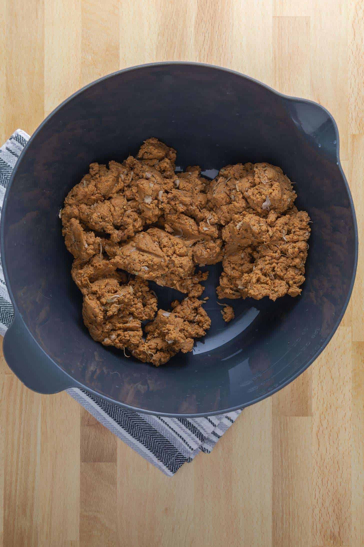 Rest the seitan dough