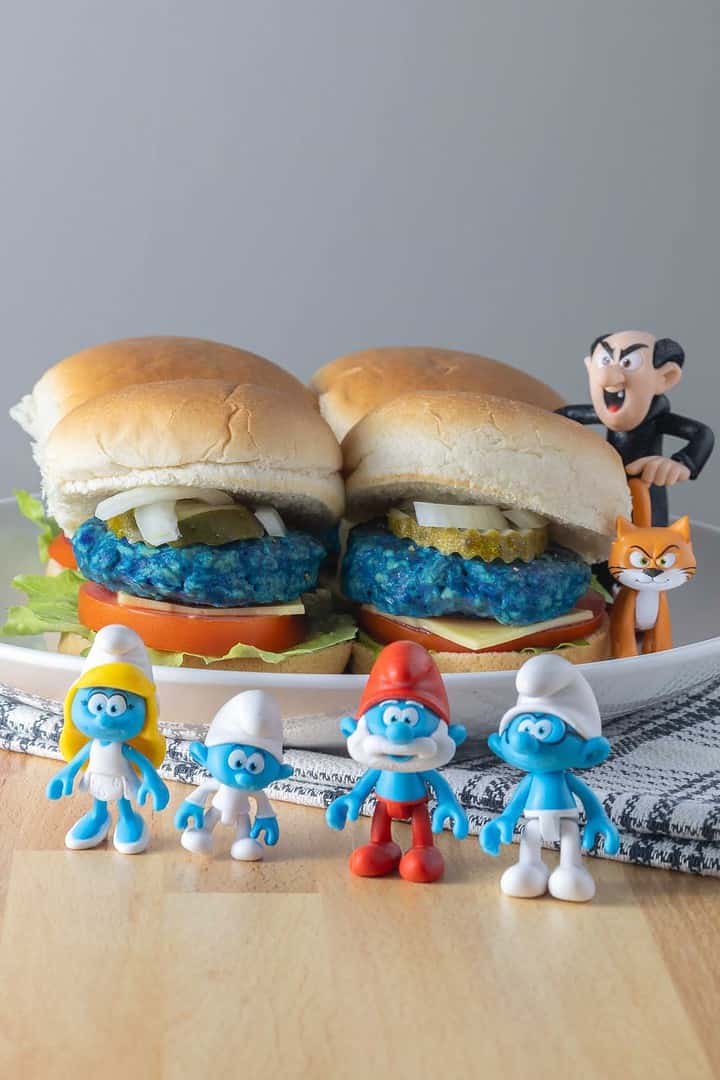 Impossible Smurf copycat Impossible Meat
