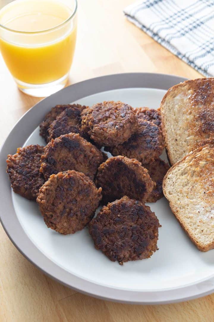 Copycat Impossible Breakfast Sausage Patties