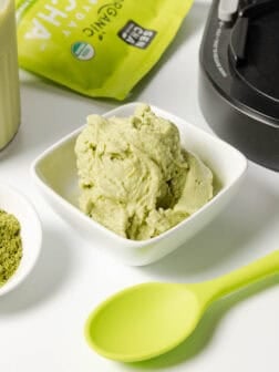Matcha ice cream