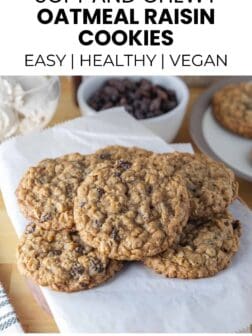 oatmeal raisin cookies