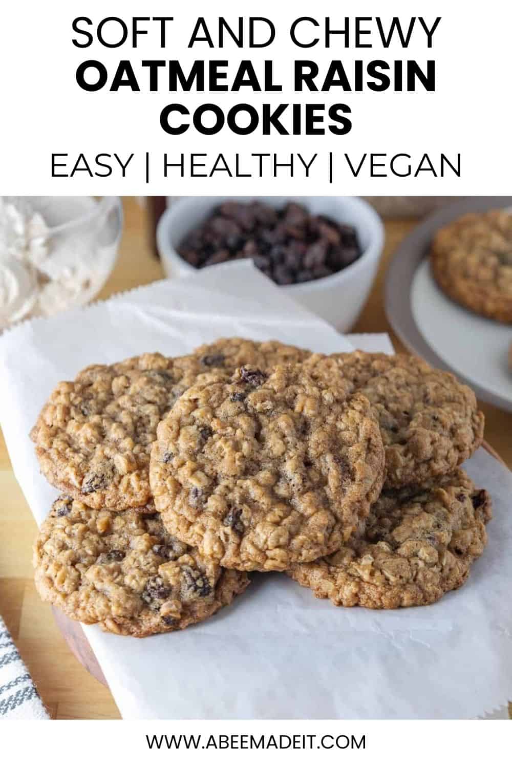 oatmeal raisin cookies