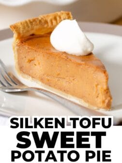 silken tofu sweet potato pie