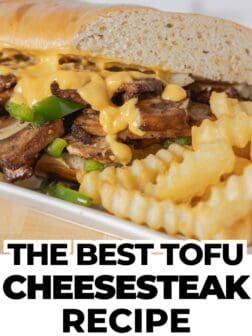 tofu cheesesteak